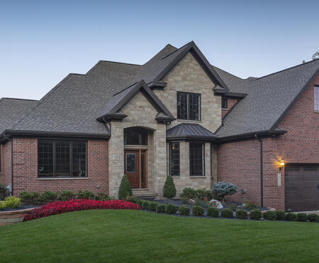 House using Vivace product from Brampton Brick