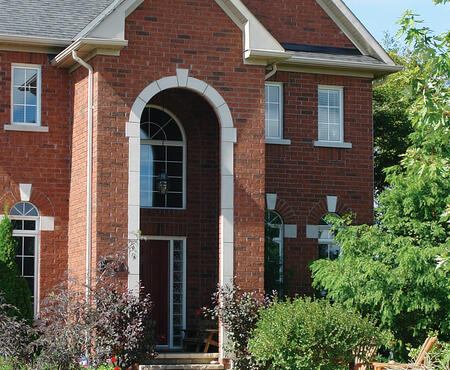 House using Legacy Series product from Brampton Brick